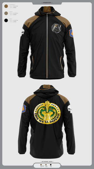 Windbreaker, Fox Co., Army, Teamtime, Team time, sublimation, custom sports apparel, team uniforms, spirit wear, spiritwear, sports uniforms, custom shirts, team store, custom team store, fundraiser sports, apparel fundraiser