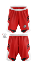 vWyandotte High School Bowling 95390807 Athletic Shorts With Pockets - 40