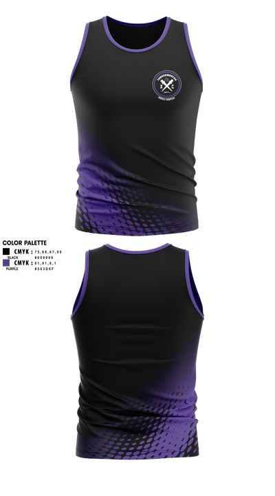 Throckmorton High School Cross Country 29705170 Tank Top - 1