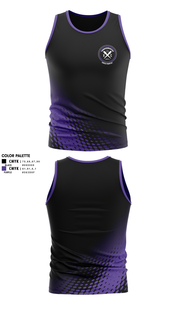 Tank Top, Throckmorton High School Track and Field, Track & Field, Teamtime, Team time, sublimation, custom sports apparel, team uniforms, spirit wear, spiritwear, sports uniforms, custom shirts, team store, custom team store, fundraiser sports, apparel fundraiser