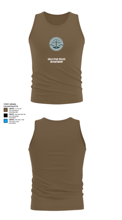 GOLD STAR POLICE DEPARTMENT 55137313 Tank Top - 18