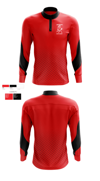 Quarter Zip Jacket, Northport High School, Spirit Store, Teamtime, Team time, sublimation, custom sports apparel, team uniforms, spirit wear, spiritwear, sports uniforms, custom shirts, team store, custom team store, fundraiser sports, apparel fundraiser