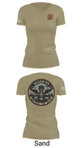 MACS 24 ATC Detachment A 44411642 Women's Short Sleeve V-neck Shirt - 88