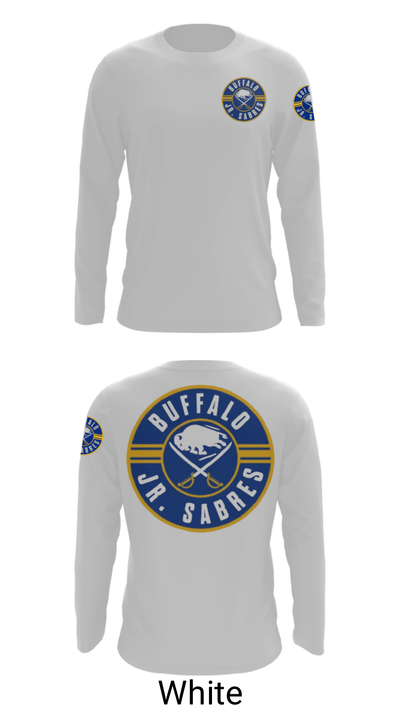 Buffalo jr sabres 58669888 Long Sleeve Performance Shirt - 7