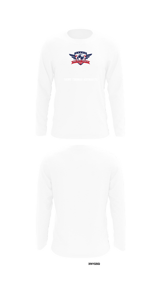 Long Sleeve Performance Shirt, Saint Thomas Aquinas FC, Men's Soccer, Teamtime, Team time, sublimation, custom sports apparel, team uniforms, spirit wear, spiritwear, sports uniforms, custom shirts, team store, custom team store, fundraiser sports, apparel fundraiser