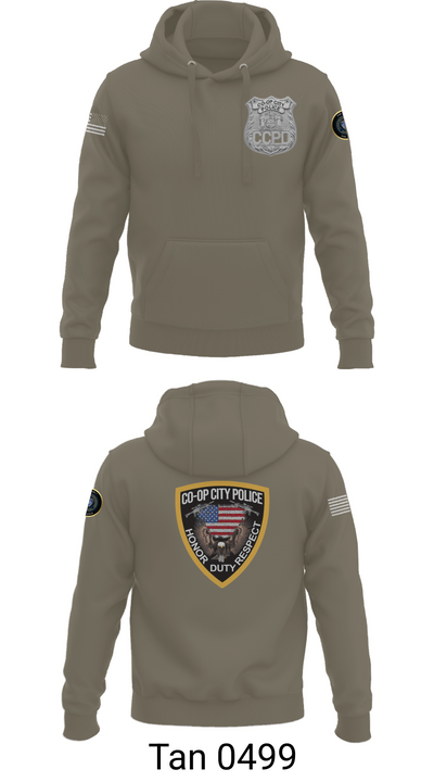 Co-op City Police Department 96634913 Hoodie - 74
