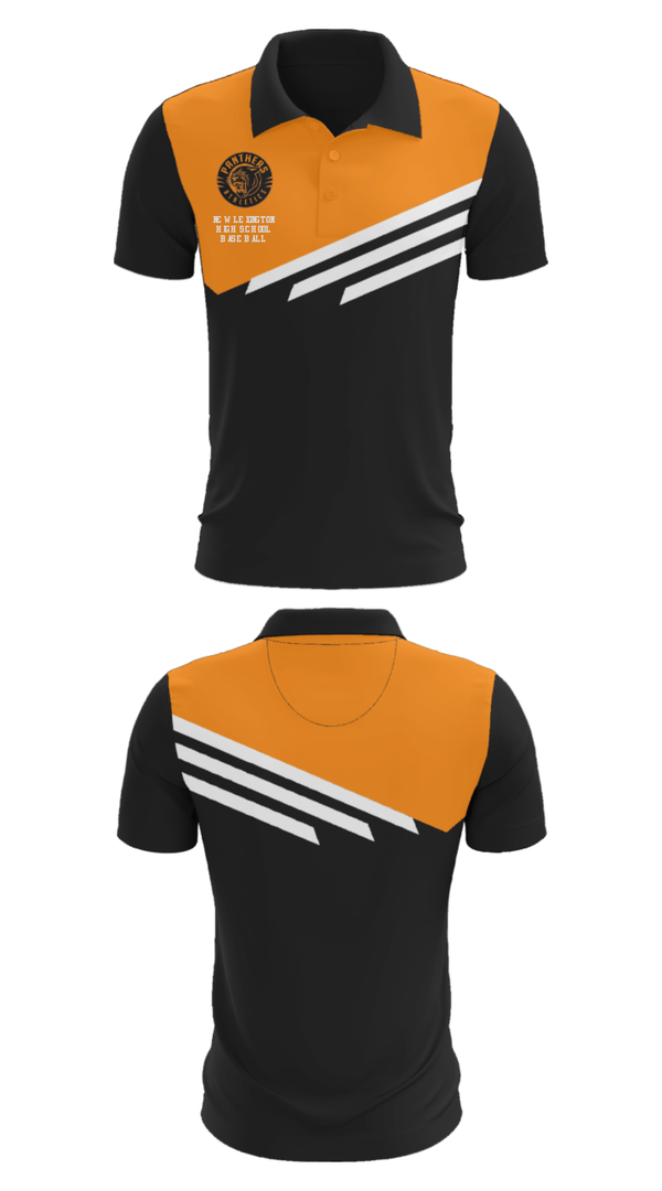 Short Sleeve Performance Polo, New Lexington High School Baseball, Baseball, Teamtime, Team time, sublimation, custom sports apparel, team uniforms, spirit wear, spiritwear, sports uniforms, custom shirts, team store, custom team store, fundraiser sports, apparel fundraiser