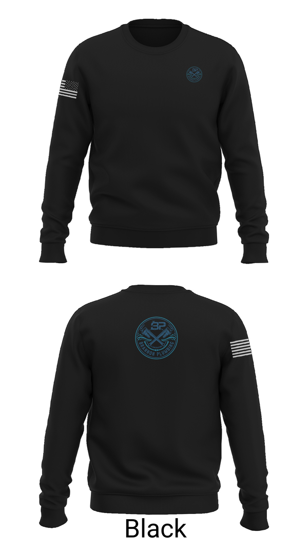 Crew Neck Sweatshirt, Brannon Plumbing & Construction, , Teamtime, Team time, sublimation, custom sports apparel, team uniforms, spirit wear, spiritwear, sports uniforms, custom shirts, team store, custom team store, fundraiser sports, apparel fundraiser