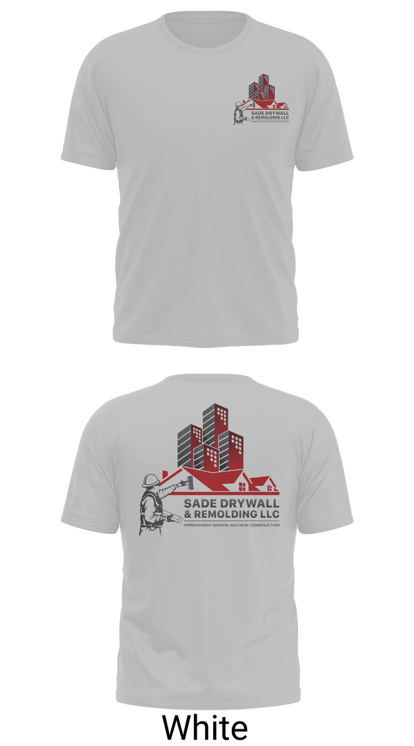 Old School Cotton Feel Shirt, Sadedrywall & remolding llc, , Teamtime, Team time, sublimation, custom sports apparel, team uniforms, spirit wear, spiritwear, sports uniforms, custom shirts, team store, custom team store, fundraiser sports, apparel fundraiser