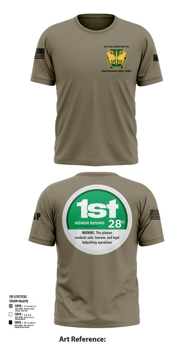 28th MP Company 42431415 Short Sleeve Performance Shirt - 133
