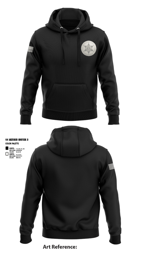 Hoodie, Fresno Sheriff Youth Academy, , Teamtime, Team time, sublimation, custom sports apparel, team uniforms, spirit wear, spiritwear, sports uniforms, custom shirts, team store, custom team store, fundraiser sports, apparel fundraiser