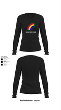 42ND Infantry Division 74550068 Women's Long Sleeve V-neck Shirt - 22