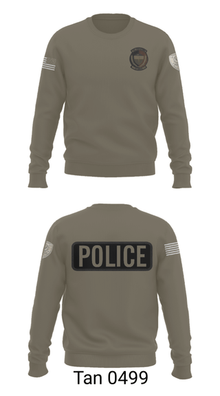 Crew Neck Sweatshirt, 27 SOSFS, Air Force, Teamtime, Team time, sublimation, custom sports apparel, team uniforms, spirit wear, spiritwear, sports uniforms, custom shirts, team store, custom team store, fundraiser sports, apparel fundraiser