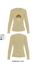 C Med 88701681 Women's Long Sleeve V-neck Shirt - 78