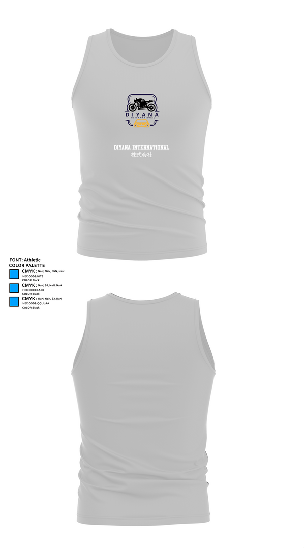 Tank Top, DIYANA INTERNATIONAL 株式会社, , Teamtime, Team time, sublimation, custom sports apparel, team uniforms, spirit wear, spiritwear, sports uniforms, custom shirts, team store, custom team store, fundraiser sports, apparel fundraiser