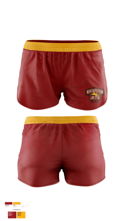 Northeastern High School Soccer 66093458 Mens Soccer Shorts - 1
