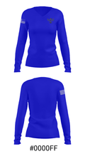 Kalles Junior High School 54523222 Women's Long Sleeve V-neck Shirt - 20