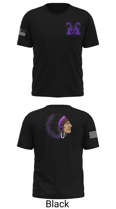 Mount Gilead High School Wrestling 55730415 Short Sleeve Performance Shirt - 30