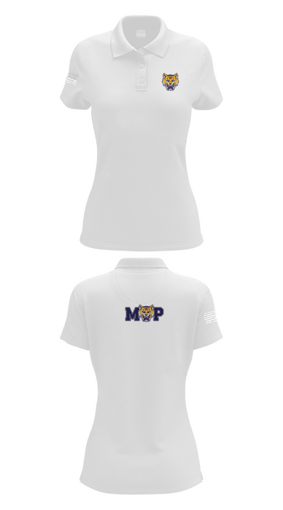 Moss Point High School Band 62509341 Women's Short Sleeve Performance Polo  - 17