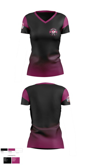 Womens Short Sleeve Vneck Shirt, Francs Store, E-Sports, Teamtime, Team time, sublimation, custom sports apparel, team uniforms, spirit wear, spiritwear, sports uniforms, custom shirts, team store, custom team store, fundraiser sports, apparel fundraiser