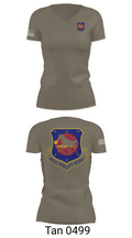 167th air wing 60974833 Women's Short Sleeve V-neck Shirt - 68