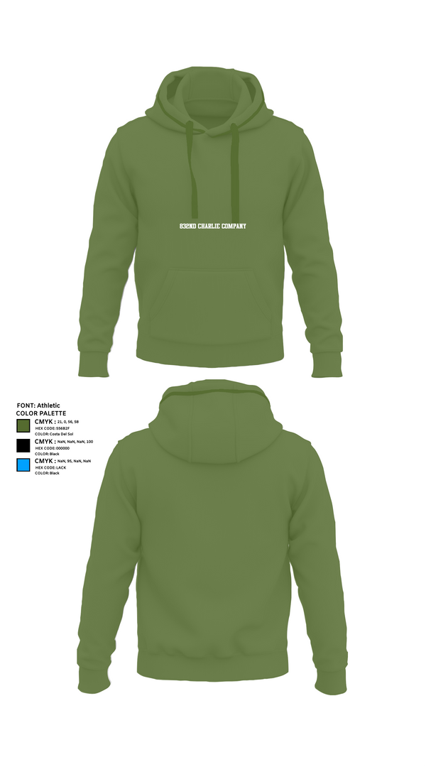 Hoodie, 832nd Charlie company, , Teamtime, Team time, sublimation, custom sports apparel, team uniforms, spirit wear, spiritwear, sports uniforms, custom shirts, team store, custom team store, fundraiser sports, apparel fundraiser