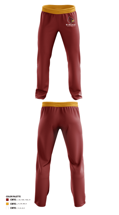 Winlock Middle School Cross Country 67642517 Sweatpants - 41