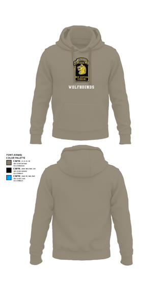 Hoodie, Wolfhounds, Army, Teamtime, Team time, sublimation, custom sports apparel, team uniforms, spirit wear, spiritwear, sports uniforms, custom shirts, team store, custom team store, fundraiser sports, apparel fundraiser