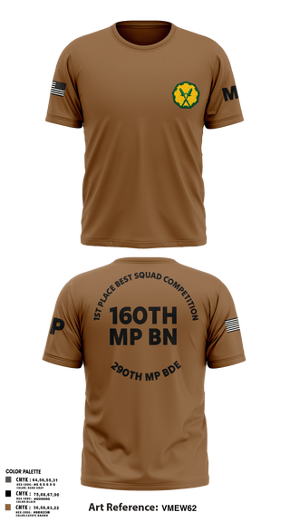 Old School Cotton Feel Shirt, 160th mp bn, Army, Teamtime, Team time, sublimation, custom sports apparel, team uniforms, spirit wear, spiritwear, sports uniforms, custom shirts, team store, custom team store, fundraiser sports, apparel fundraiser