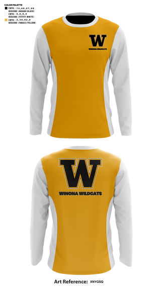 Long Sleeve Shooting Shirt, Winona Wildcats, Men's Basketball, Teamtime, Team time, sublimation, custom sports apparel, team uniforms, spirit wear, spiritwear, sports uniforms, custom shirts, team store, custom team store, fundraiser sports, apparel fundraiser