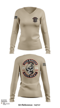 Green Beret 87463289 Women's Long Sleeve V-neck Shirt - 122