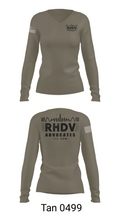 711 HPW/RHDV 93111099 Women's Long Sleeve V-neck Shirt - 77
