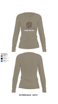 Golden Fire Dept. 85481633 Women's Long Sleeve V-neck Shirt -1 62