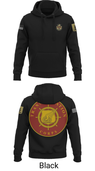 Hoodie, 189th Transportation Company, , Teamtime, Team time, sublimation, custom sports apparel, team uniforms, spirit wear, spiritwear, sports uniforms, custom shirts, team store, custom team store, fundraiser sports, apparel fundraiser