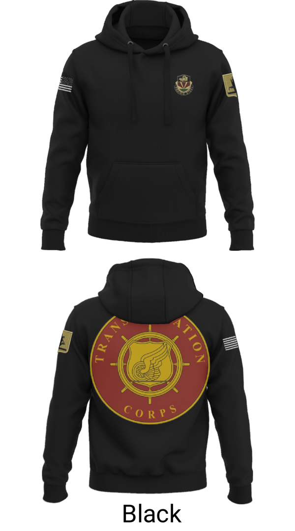 Hoodie, 189th Transportation Company, , Teamtime, Team time, sublimation, custom sports apparel, team uniforms, spirit wear, spiritwear, sports uniforms, custom shirts, team store, custom team store, fundraiser sports, apparel fundraiser