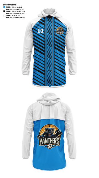 Windbreaker, Panthers, Men's Soccer, Teamtime, Team time, sublimation, custom sports apparel, team uniforms, spirit wear, spiritwear, sports uniforms, custom shirts, team store, custom team store, fundraiser sports, apparel fundraiser