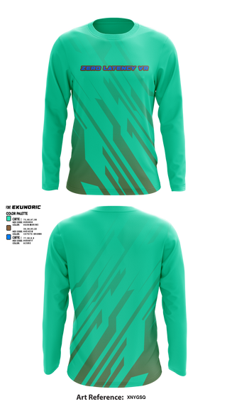 Long Sleeve Performance Shirt, Zero latency VR, , Teamtime, Team time, sublimation, custom sports apparel, team uniforms, spirit wear, spiritwear, sports uniforms, custom shirts, team store, custom team store, fundraiser sports, apparel fundraiser