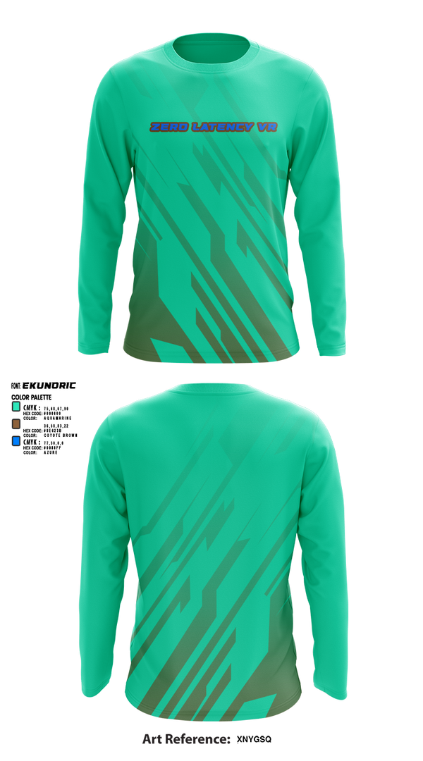 Long Sleeve Performance Shirt, Zero latency VR, , Teamtime, Team time, sublimation, custom sports apparel, team uniforms, spirit wear, spiritwear, sports uniforms, custom shirts, team store, custom team store, fundraiser sports, apparel fundraiser