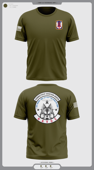 Short Sleeve Performance Shirt, 1-169th E Company, National Guard, Teamtime, Team time, sublimation, custom sports apparel, team uniforms, spirit wear, spiritwear, sports uniforms, custom shirts, team store, custom team store, fundraiser sports, apparel fundraiser