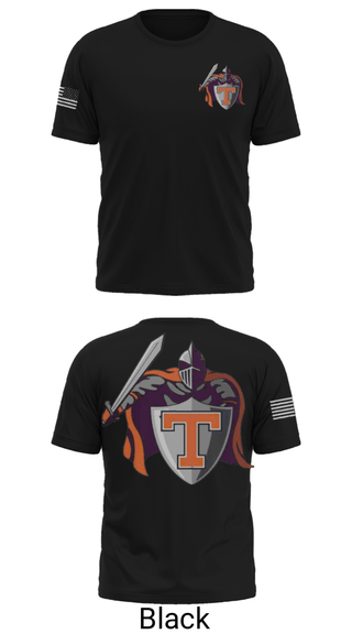 Old School Cotton Feel Shirt, Black Knights, Wrestling, Teamtime, Team time, sublimation, custom sports apparel, team uniforms, spirit wear, spiritwear, sports uniforms, custom shirts, team store, custom team store, fundraiser sports, apparel fundraiser