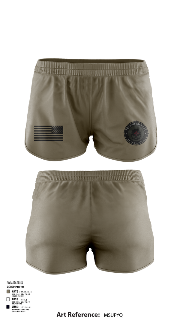 Ranger Panties, Detroit Tactical Firearms, , Teamtime, Team time, sublimation, custom sports apparel, team uniforms, spirit wear, spiritwear, sports uniforms, custom shirts, team store, custom team store, fundraiser sports, apparel fundraiser