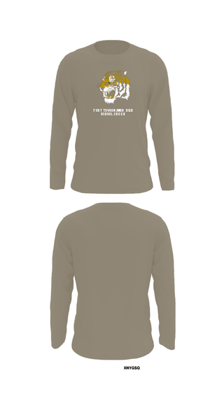 Long Sleeve Performance Shirt, Fort Towson Junior High School Cheer, Cheer, Teamtime, Team time, sublimation, custom sports apparel, team uniforms, spirit wear, spiritwear, sports uniforms, custom shirts, team store, custom team store, fundraiser sports, apparel fundraiser