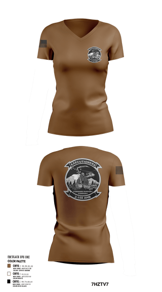 Womens Short Sleeve Vneck Shirt, Executioners, , Teamtime, Team time, sublimation, custom sports apparel, team uniforms, spirit wear, spiritwear, sports uniforms, custom shirts, team store, custom team store, fundraiser sports, apparel fundraiser