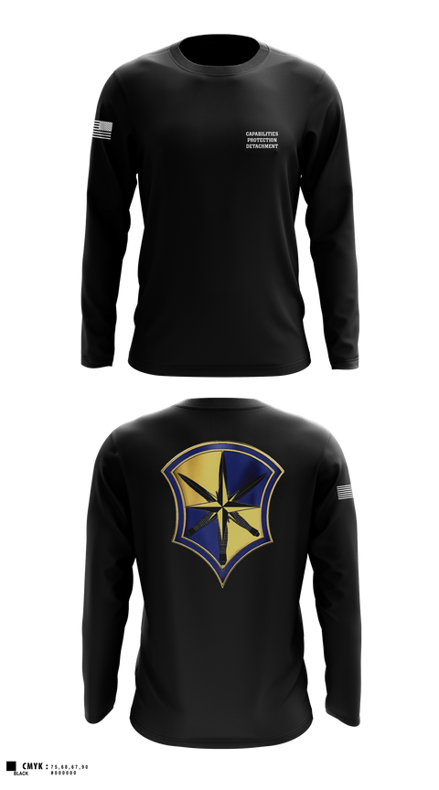 Long Sleeve Performance Shirt, Capabilities Protection Detachment, , Teamtime, Team time, sublimation, custom sports apparel, team uniforms, spirit wear, spiritwear, sports uniforms, custom shirts, team store, custom team store, fundraiser sports, apparel fundraiser
