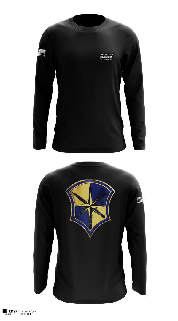 Long Sleeve Performance Shirt, Capabilities Protection Detachment, , Teamtime, Team time, sublimation, custom sports apparel, team uniforms, spirit wear, spiritwear, sports uniforms, custom shirts, team store, custom team store, fundraiser sports, apparel fundraiser
