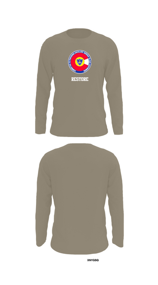 Long Sleeve Performance Shirt, Restore, Police, Teamtime, Team time, sublimation, custom sports apparel, team uniforms, spirit wear, spiritwear, sports uniforms, custom shirts, team store, custom team store, fundraiser sports, apparel fundraiser