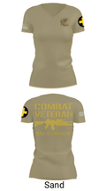 33rd Infantry 79937532 Women's Short Sleeve V-neck Shirt - 88