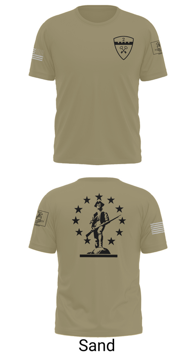 2nd Company Governor's Foot Guard 46086326 Old School Cotton Feel Shirt - 86
