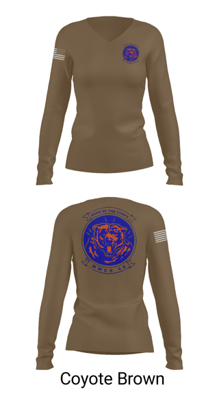 Womens Long Sleeve Vneck Shirt, MWCS -48, , Teamtime, Team time, sublimation, custom sports apparel, team uniforms, spirit wear, spiritwear, sports uniforms, custom shirts, team store, custom team store, fundraiser sports, apparel fundraiser