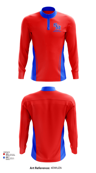 Quarter Zip Jacket, Saint Mary'S High School Cheer, Cheer, Teamtime, Team time, sublimation, custom sports apparel, team uniforms, spirit wear, spiritwear, sports uniforms, custom shirts, team store, custom team store, fundraiser sports, apparel fundraiser